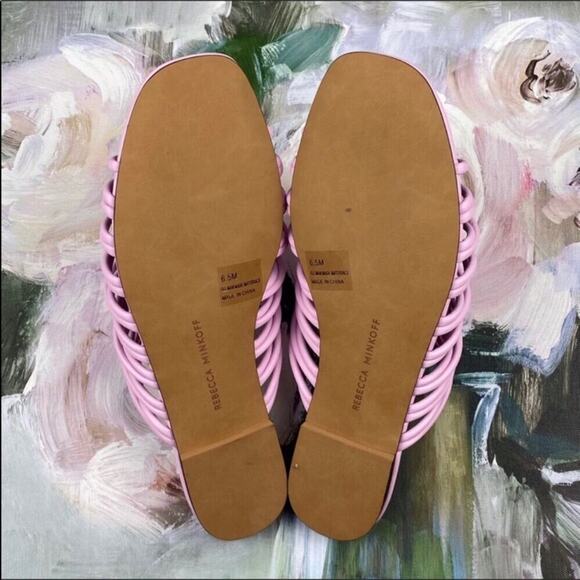 Rebecca Minkoff Maelynn Sandal Pink Size 6.5 New! - Picture 7 of 12